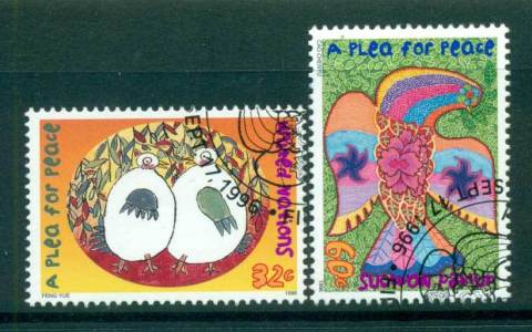 UN-New-York-1996-Plea-for-Peace-CTO-lot65868