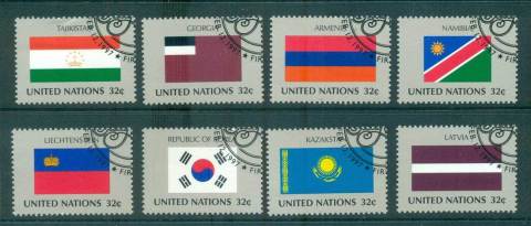 UN-New-York-1997-Flags-CTO-lot66033