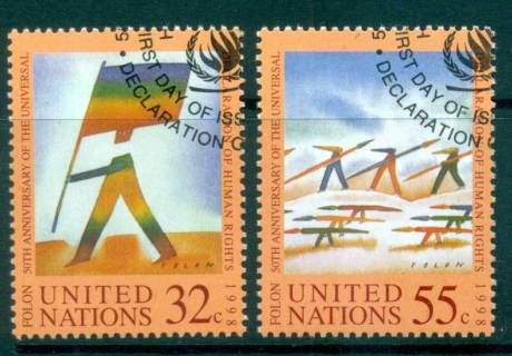 UN-New-York-1998-Human-Rights-CTO-lot65871