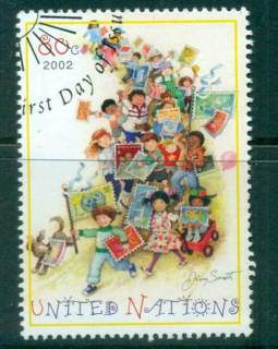 UN-New-York-2002-Children-Stamps-CTO-lot65928