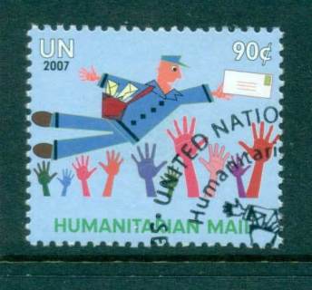 UN-New-York-2007-Humanitarian-Mail-CTO-lot65888