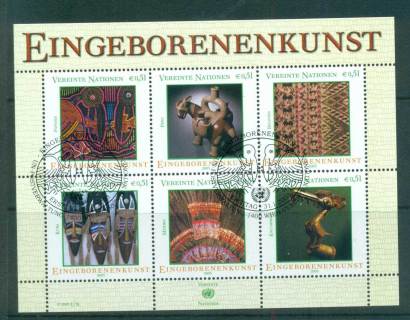 UN-Vienna-2003-Indigenous-Art-MS-CTO-lot66081