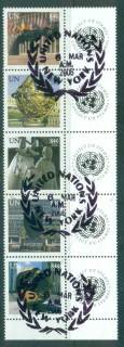 UN-Vienna-2005-Sculptures-labels-Collect-UN-Stamps-CTO-lot60606