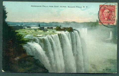 USA-1909-Horseshoe-falls-from-Goat-Island