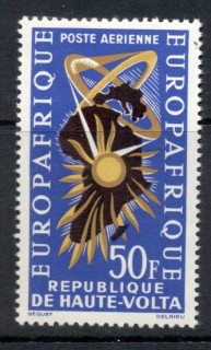 Upper-Volta-1964-Europ-Afrique-MUH