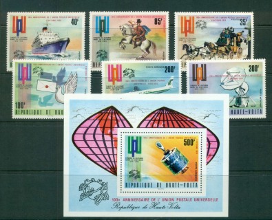 Upper-Volta-1974-UPU-Centenary-Opts-MS-MUH-lot56290