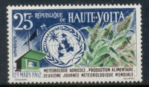 Upper-Volta-1962-World-Meterological-day-MLH