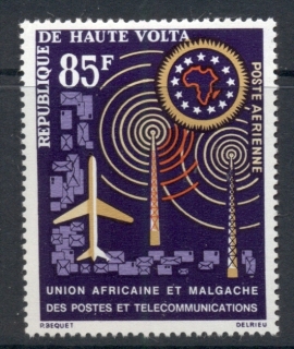 Upper-Volta-1963-African-Postal-Union-MLH