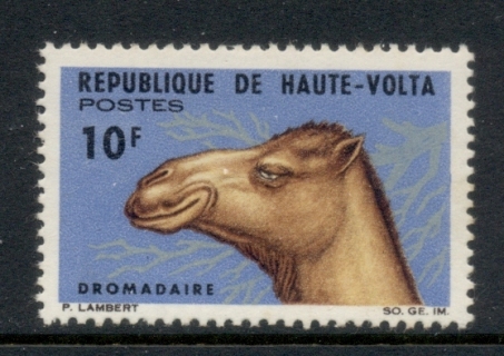 Upper-Volta-1966-Wildlife-10f-MLH