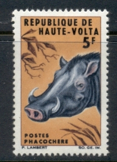 Upper-Volta-1966-Wildlife-5f-MLH