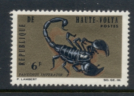 Upper-Volta-1966-Wildlife-6f-MLH