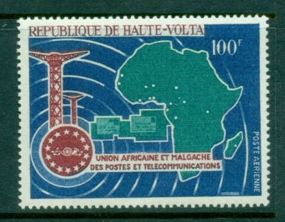 Upper-Volta-1967-African-Malagasy-Postal-Union-MUH