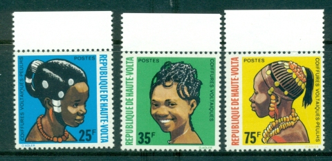 Upper-Volta-1972-Coifure-of-Peulh-Women-MUH-lot38854