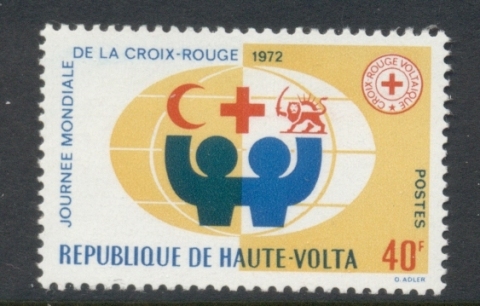 Upper-Volta-1972-World-red-Cross-day-MUH