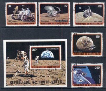 Upper-Volta-1973-Moon-Exploration-MS-CTO