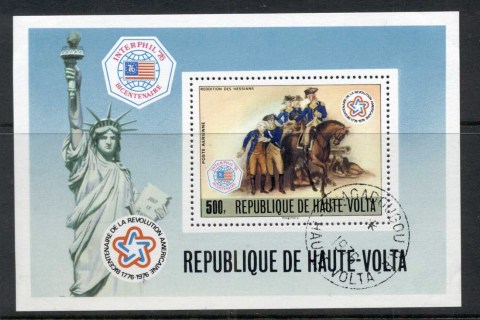 Upper-Volta-1975-American-Bicentennial-MS-CTO