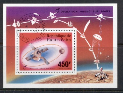 Upper-Volta-1976-Viking-Mars-Space-Project-MS-CTO