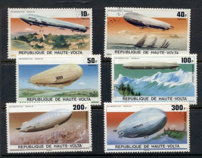 Upper-Volta-1976-Zeppelin-Airships-CTO