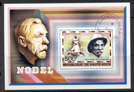 Upper-Volta-1977-Albert-Schweitzer-MS-CTO