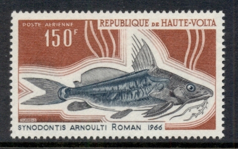 Upper-Volta-1969-Fish