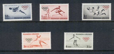 Ruanda-Urundi-1960 Summer Olympics Rome