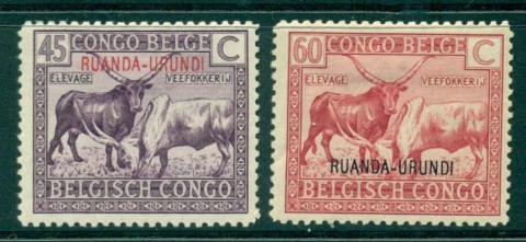 Ruanda-Urundi-1925-27-native-cattle-Opt-MLH-Lot30850