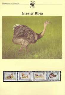 Uruguay-1993 WWF Greater Rhea