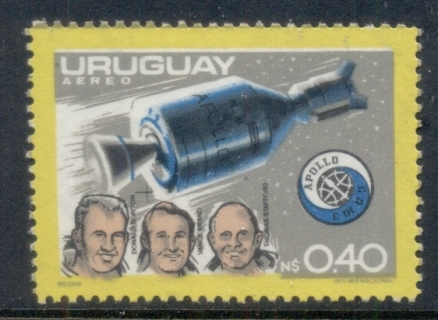 Uruguay-1975-Apollo-Soyuz-Joint-Russia-USA-Space-Project-40c-MUH