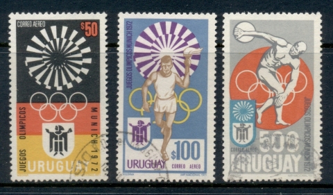 Uruguay-1978-Summer-Olympics-Munich-FU