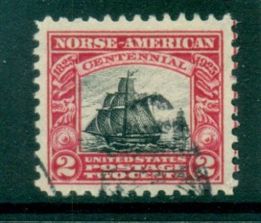 USA-1925-Sc620-Norse-American-2c-FU-lot67351