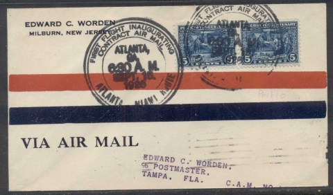 USA-1926-Pilgrim-Tercentenary-5c-Air-Mail-cover