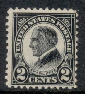 USA-1926-Sc610-Harding-Memorial-Flat-Plate-MLH