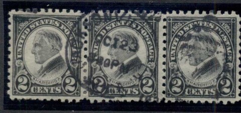 USA-1926-Sc612-Harding-Memorial-Rotary-str3-FU