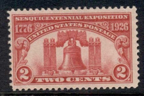 USA-1926-Sc627-Sesquicentennial-Expo-MLH