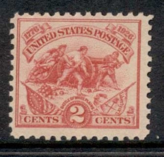 USA-1926-Sc629-Battle-of-White-Plains-MUH