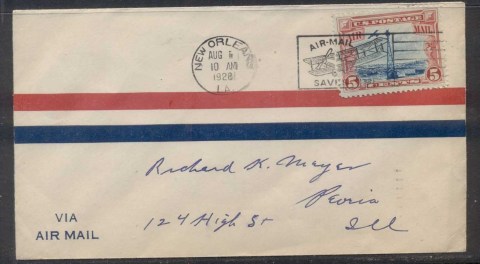 USA-1928-Beacon-on-Rocky-Mountains-Airmail-cover