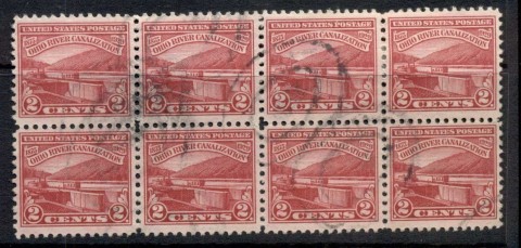 USA-1929-Sc681-Ohio-River-Canalization-Blk8-FU