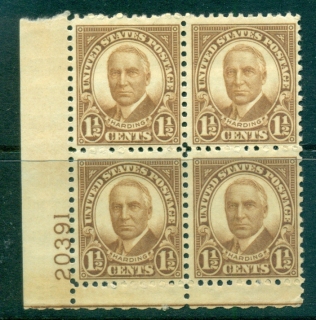 USA-1930-Sc684-1½c-Warren-Harding-FF-PB20391-MUH-lot33631