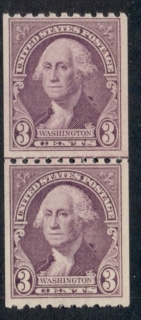 USA-1932-Sc722-Washington-3c-Coil-Perf-10-Horiz-line-pr-MUH