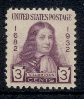 USA-1932-Sc724-William-Penn-MLH