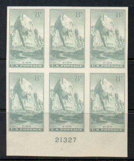 USA-1935-Sc763-National-Parks-8c-Zion-PB21327-MNG