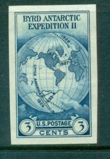 USA-1935-Sc768-3c-Byrd-Antarctic-Expedition-IMPERF-MNG-lot72290