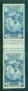 USA-1935-Sc768-3c-Byrd-Antarctic-Expedition-IMPERF-gutter-pr-MNG-lot72292