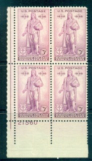 USA-1936-Sc777-Rhode-Island-Tercentenary-PB21560-MUH-lot67383