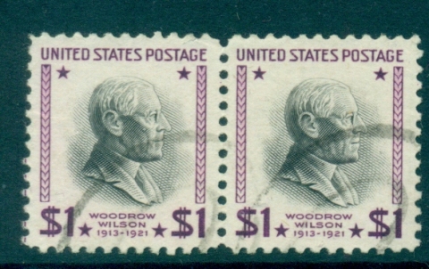 USA-1938-Sc832-1-Prexie-Pair-Used-lot33640