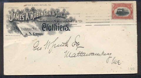 USA-1901-2c-Pan-American-on-Clothiers-Advertising-cover