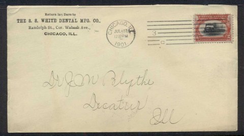 USA-1901-2c-Pan-American-on-Dental-cover