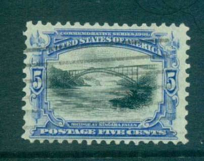 USA-1901-Sc297-5c-Pan-American-Exposition-FU-lot67231