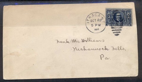 USA-1904-Louisiana-Purchase-5c-cover-to-Neshannock-Falls