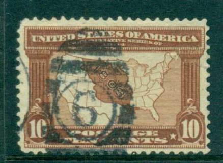 USA-1904-Sc327-10c-Louisiana-Purchase-Exposition-FU-lot67248